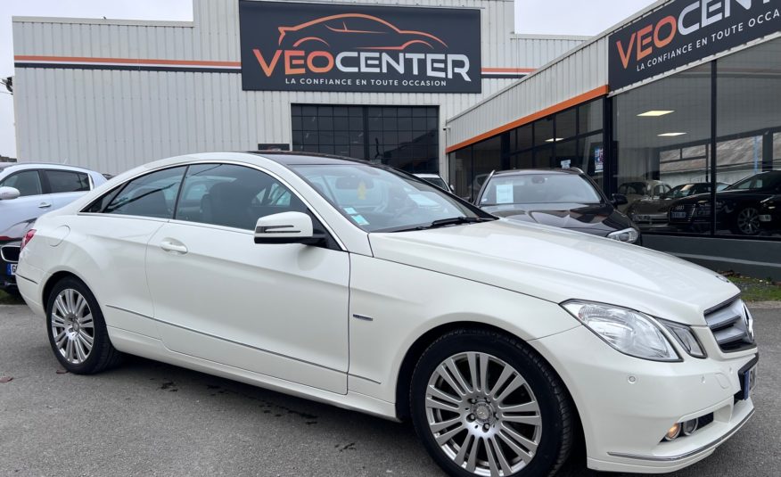 2011 Mercedes CLASSE E 350 CDI COUPE 231CV AVANTGARDE